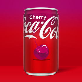 Coca-Cola Cherry Soda Pop Mini Cans, 7.5 fl oz, 6 Pack