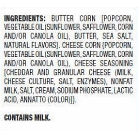 G.H. Cretors Handcrafted Small-Batch Cheese & Caramel Popcorn Mix, 7.5 oz, Gluten-Free Snack