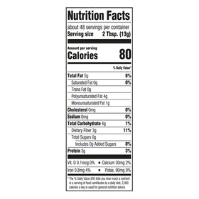 Great Value Organic Whole Flax Seed, 22 oz