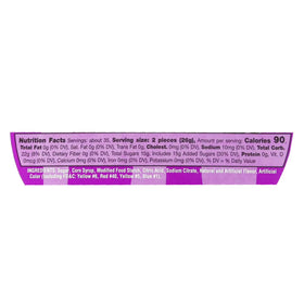 Zachary, Assorted Fruit Slices, Lemon, Lime, Cherry, & Orange Flavored Candy, 32 oz. Tub
