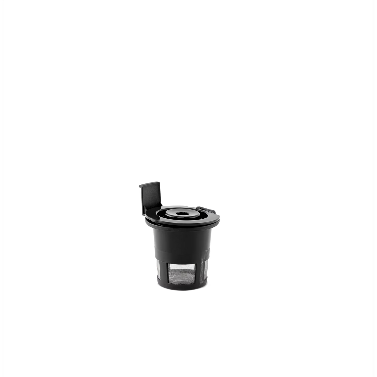 Mainstays Black Matte Dual Brew Coffee Maker, Single Serve, Auto Shutoff, 14 oz Reservoir