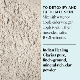 Sky Organics Indian Healing Clay with Detoxifying Bentonite Clay, 16 oz.