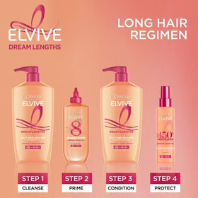 L'Oreal Paris Elvive Dream Lengths Restoring Shampoo, Pump, 28 fl oz