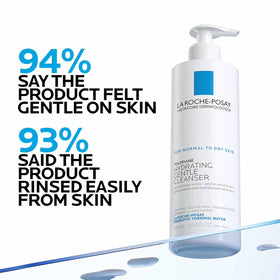 La Roche-Posay Toleriane Hydrating Gentle Face Cleanser, Daily Face Wash for Dry Sensitive Skin, 13.52