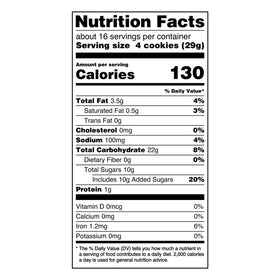 Great Value Baked Ginger Snap Cookies, 16 oz