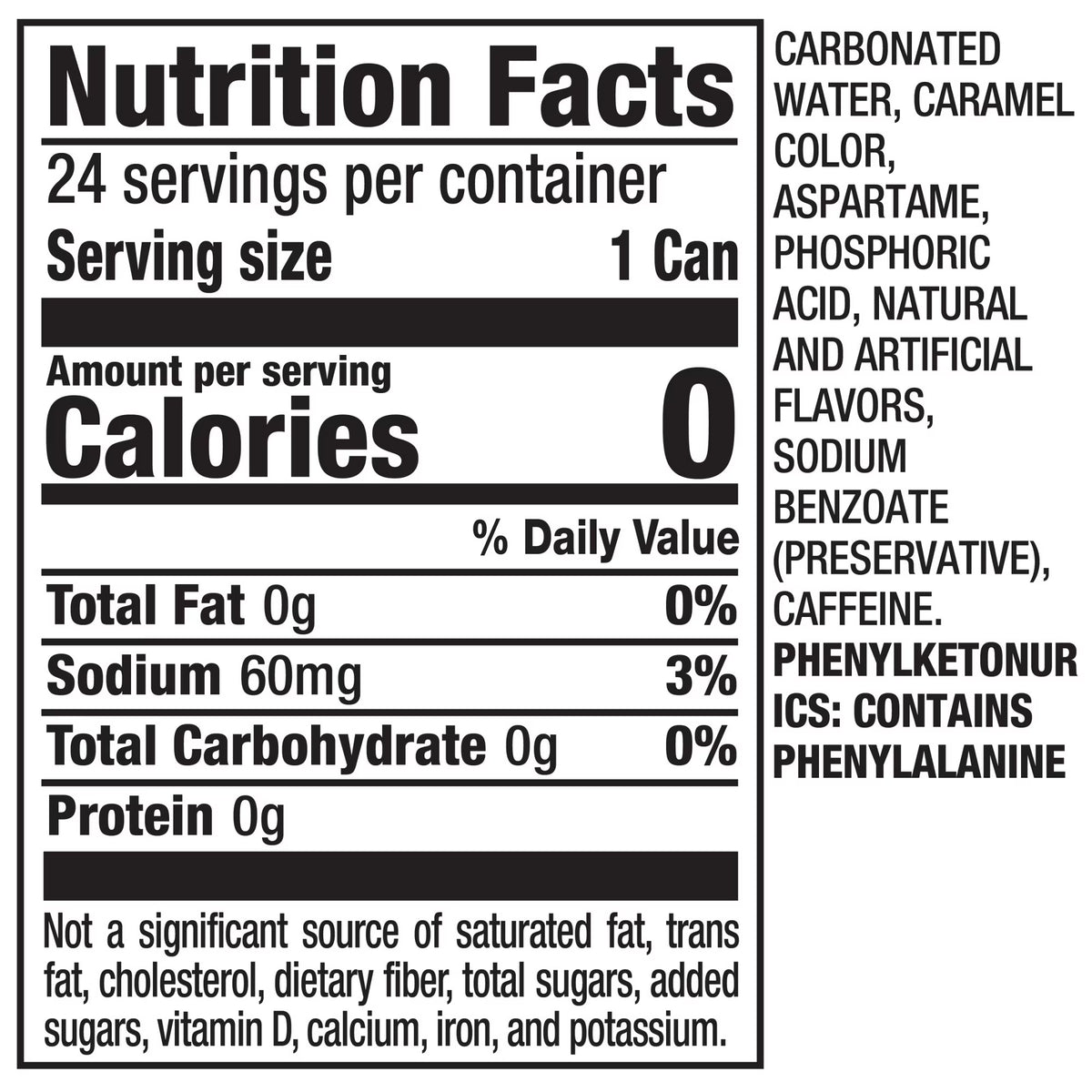 Diet Dr Pepper Soda Pop, 12 fl oz, 24 Pack Cans
