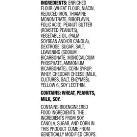 Lance Sandwich Crackers, ToastChee Peanut Butter, 20 Individually Wrapped Packs, 6 Sandwiches Each