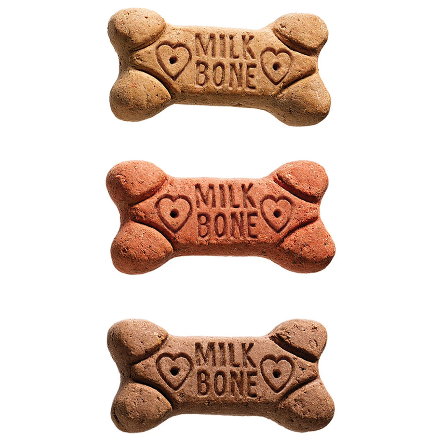Milk Bone Flavor Snacks Mini’s Dog Biscuits, Flavored Crunchy Dog Treats, 15 oz Box