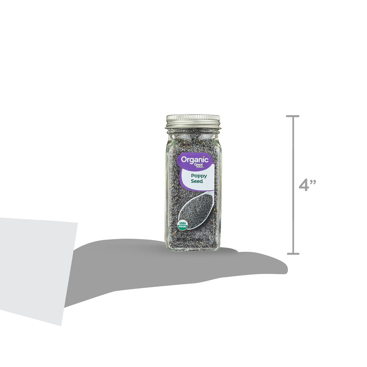 Great Value Organic Poppy Seeds, 2.4 oz