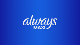 Always Maxi Pads with Wings, Size 5, Extra Heavy Overnight, 36 Count