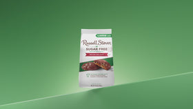RUSSELL STOVER Sugar Free Toffee Squares in Chocolate Candy, 5.1 oz. bag