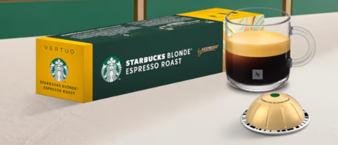 Vertuo  Starbucks® by Nespresso  Starbucks® Blonde Espresso Roast Smooth & Sweet Notes